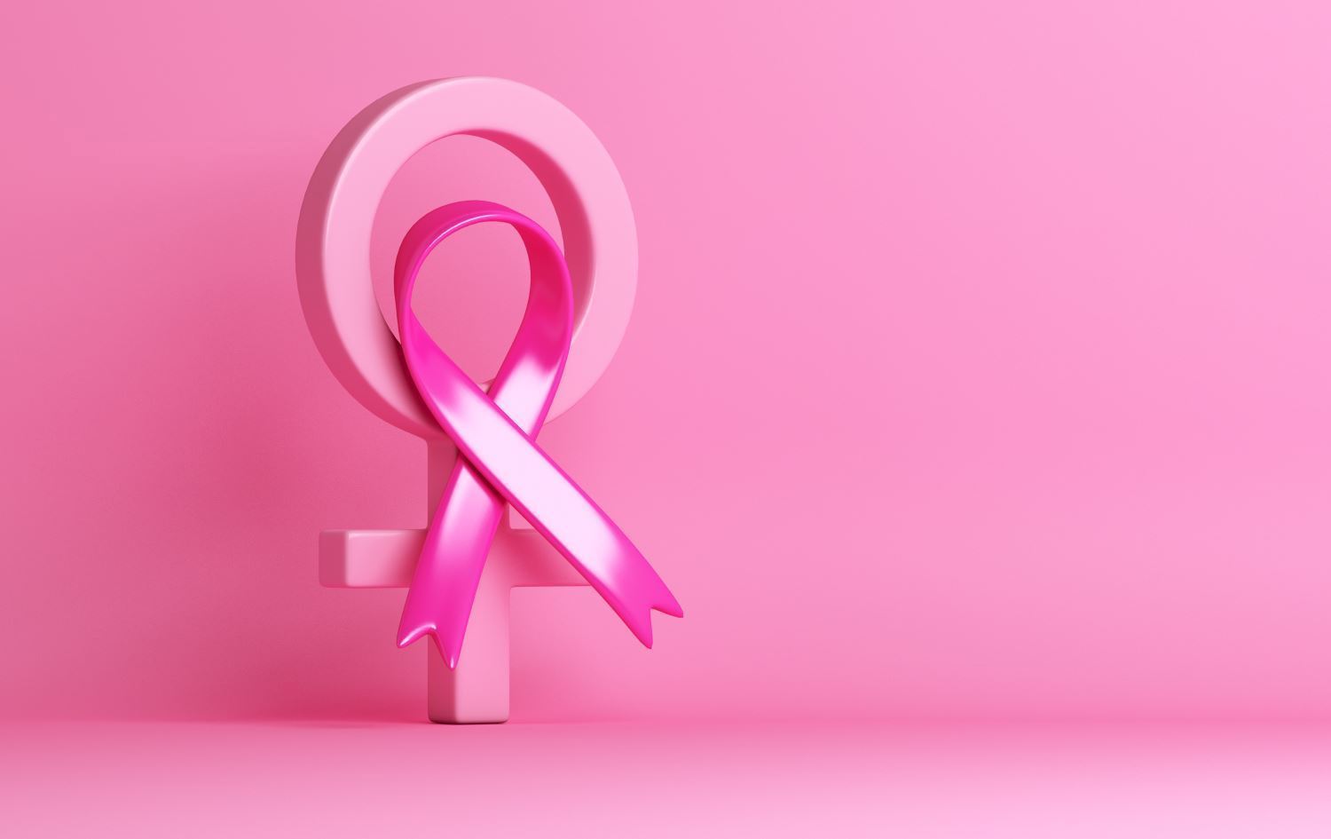 شعار التوعية بسرطان الثدي