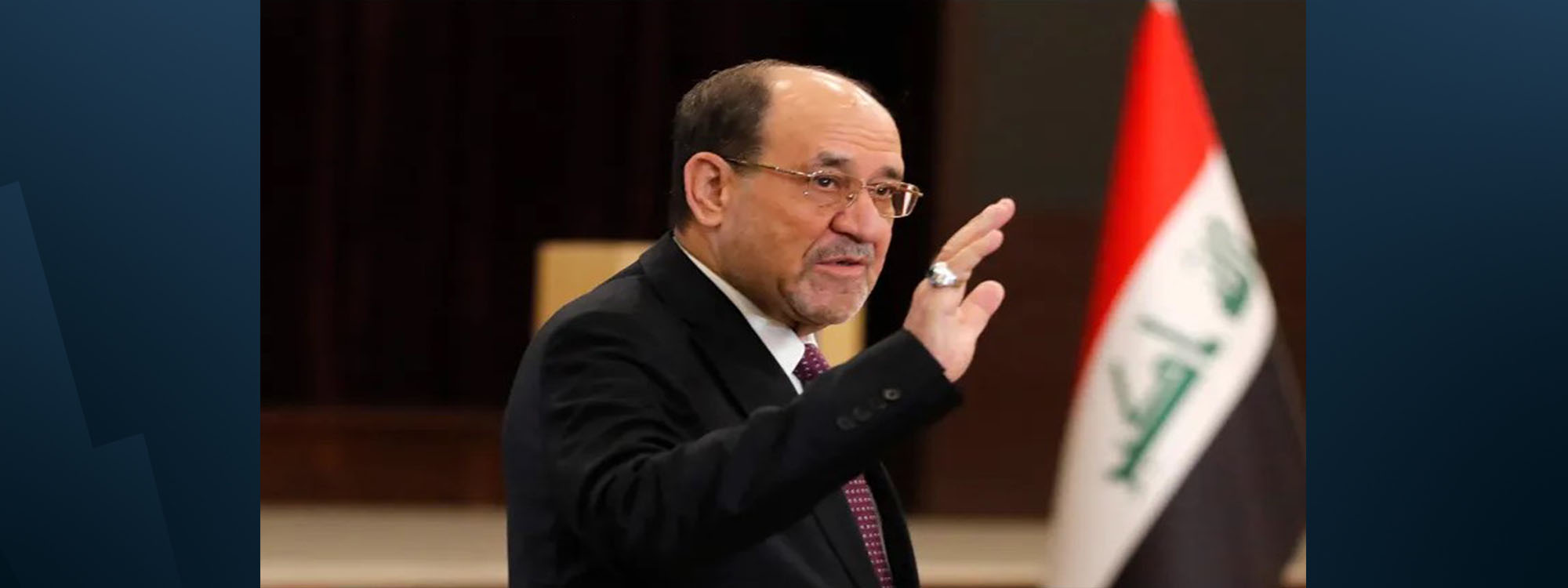Iraq's former prime minister and head of the State of Law Coalition Nouri al-Maliki. AFP file photo