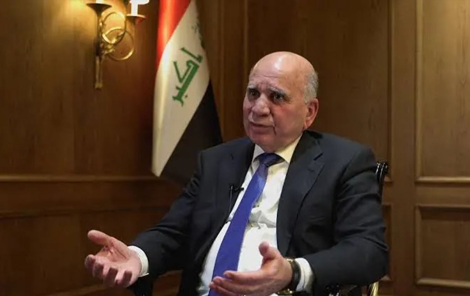 فؤاد حسين وزير الخارجية العراقي