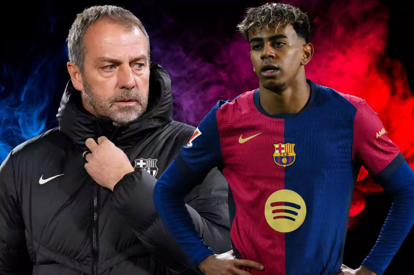 هانزی فلیک و لامین یامال