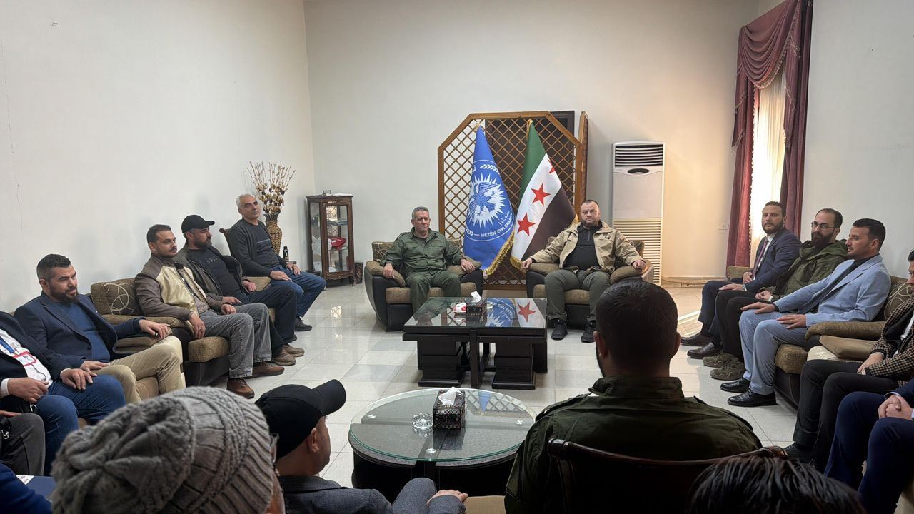 جانب من اجتماع اليوم عق وصول الوفد 