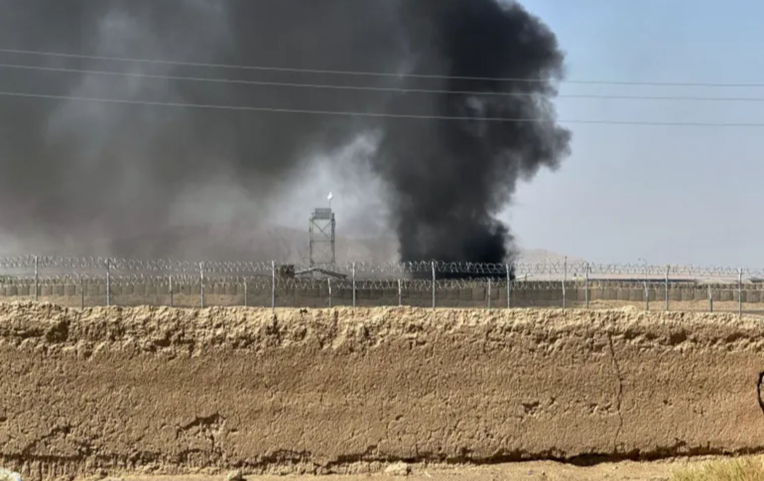 انفجار خلال اشتباكات سابقة بين القوات الباكستانية والأفغانية 