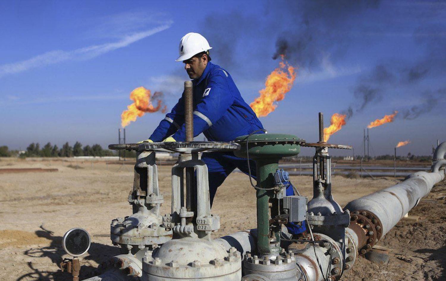 حقل نفط في البصرة
