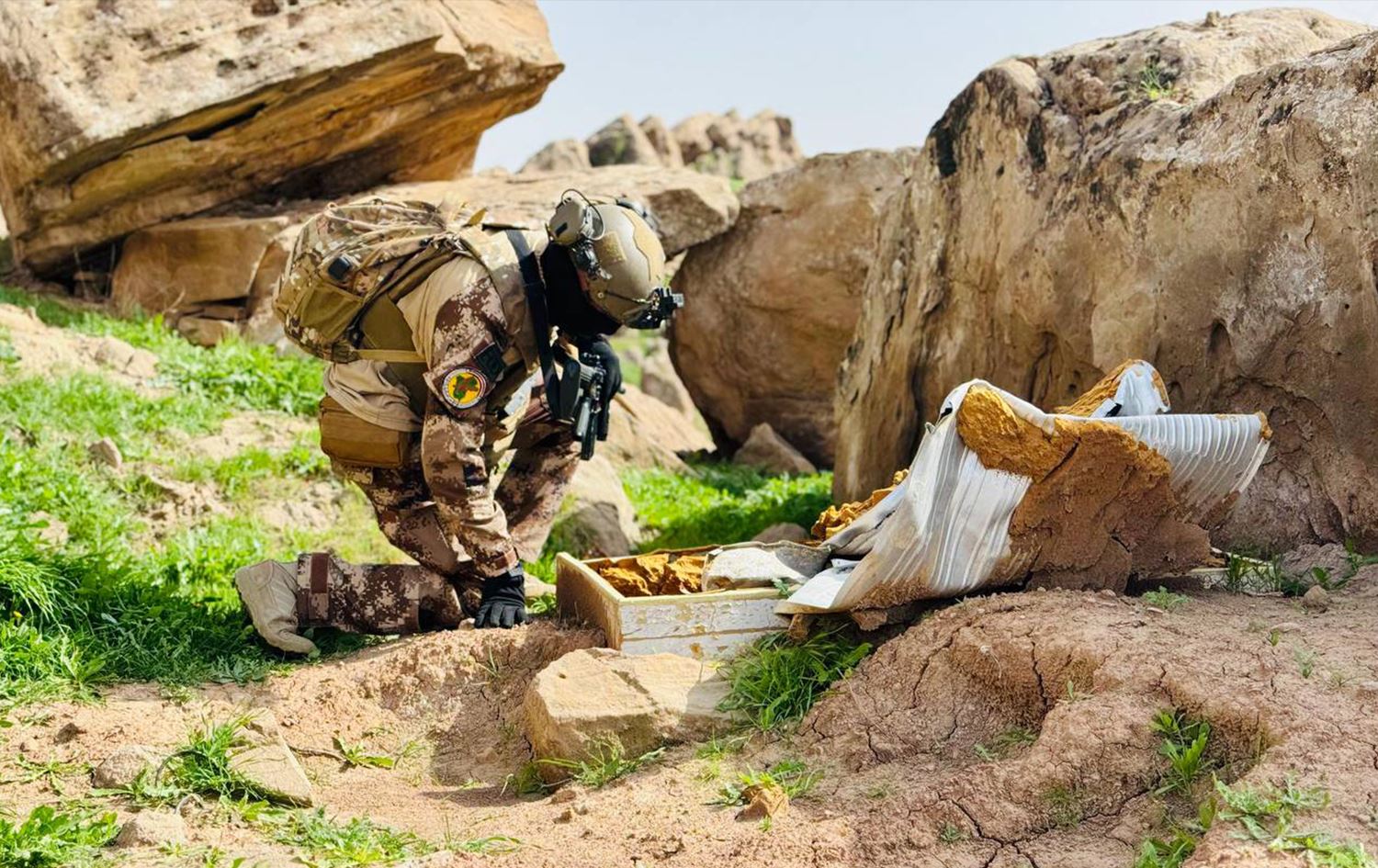 جهاز مكافحة الإرهاب في عملية أمنية