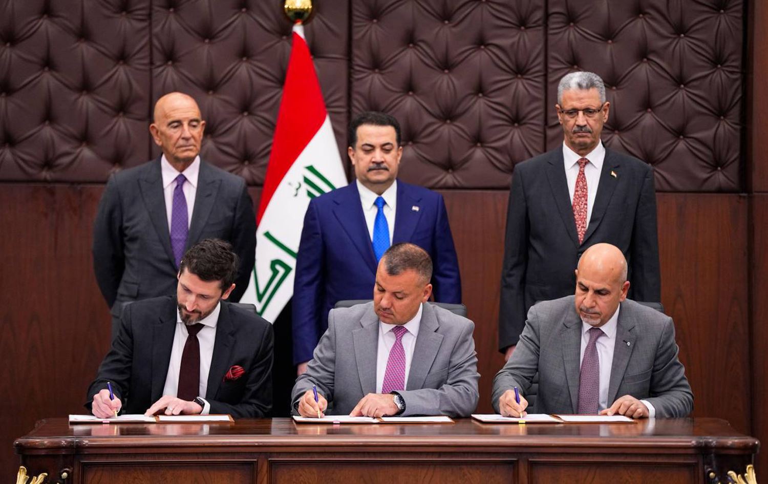 توقيع اتفاقية مع شركة شيفرون الأميركية