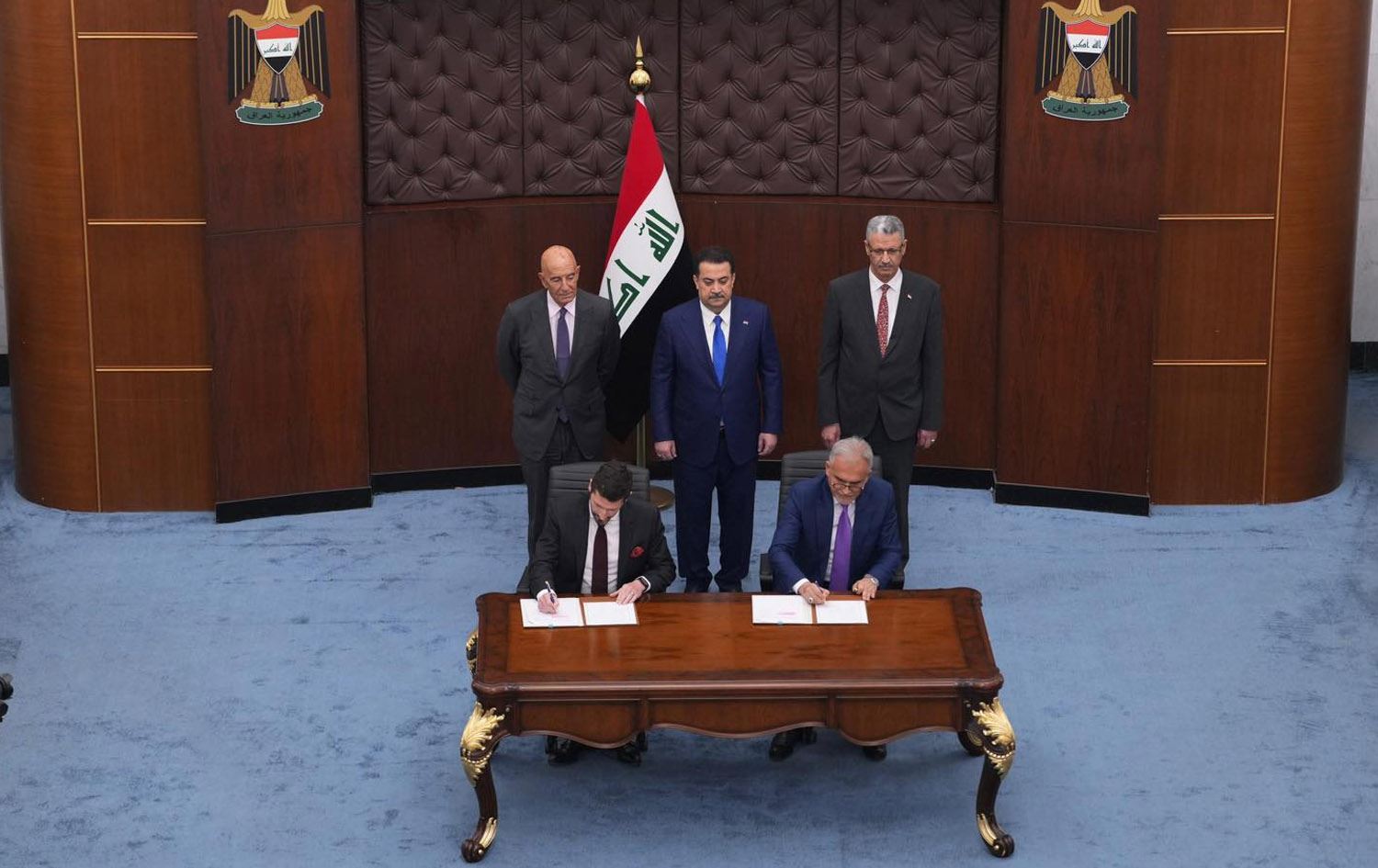 رێوڕەسمی واژۆکردنی رێککەوتنەکان