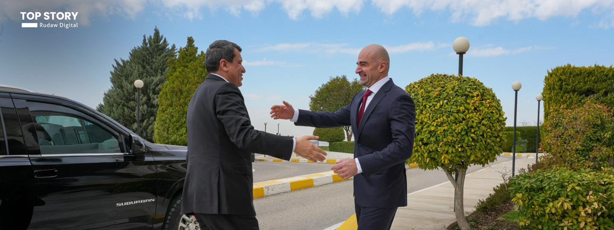 بافل طالباني ومظلوم عبدي يبحثان الأوضاع في سوريا وروجافا كوردستان