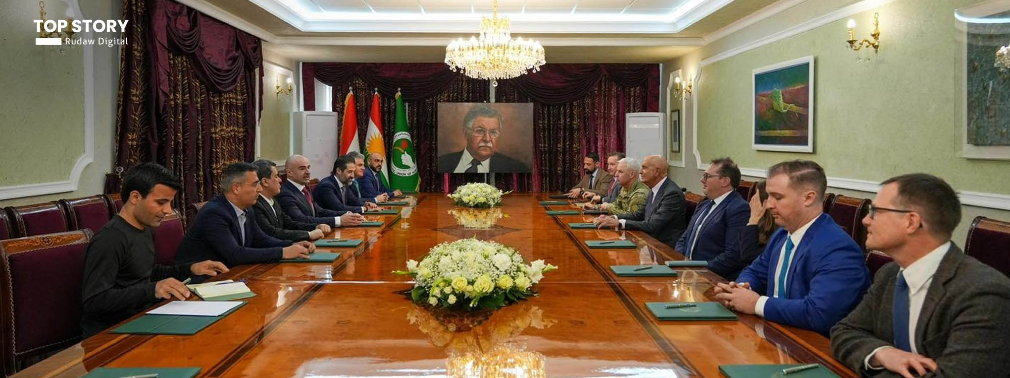 تۆم باراک لەبارەی کۆبوونەوەکەی لەگەڵ بافڵ تاڵەبانی و مەزڵووم عەبدی: سەرەتایەکی نوێی پڕ هیوا