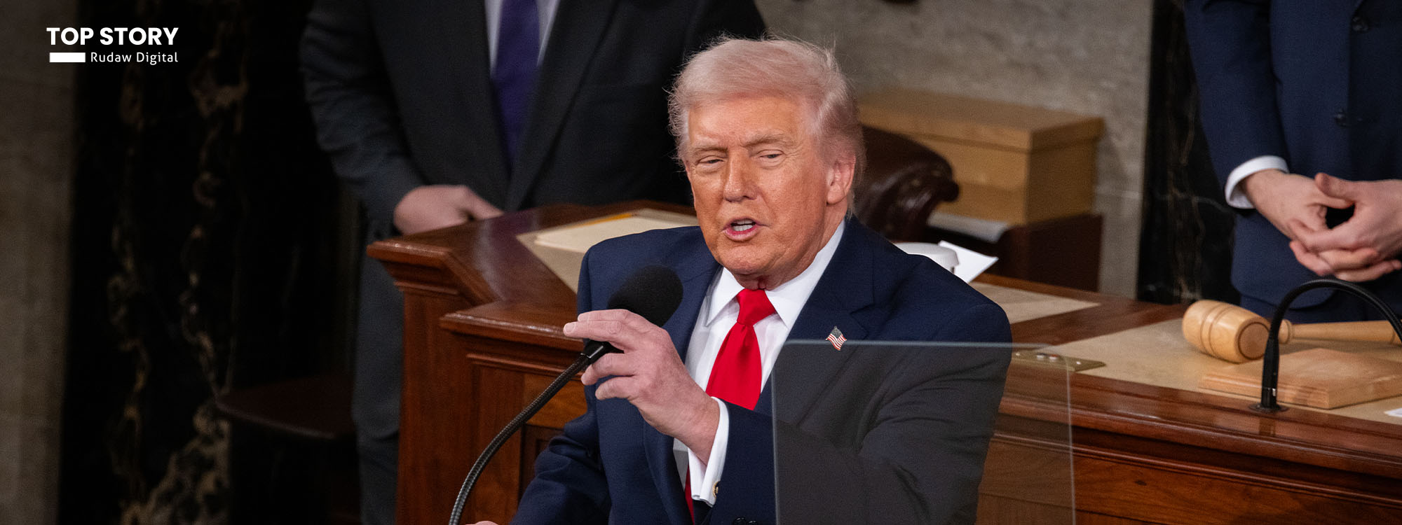 ترەمپ: ئێران خەریکی دروستکردنی مووشەکێکە بگاتە ناوجەرگەی ئەمریکا