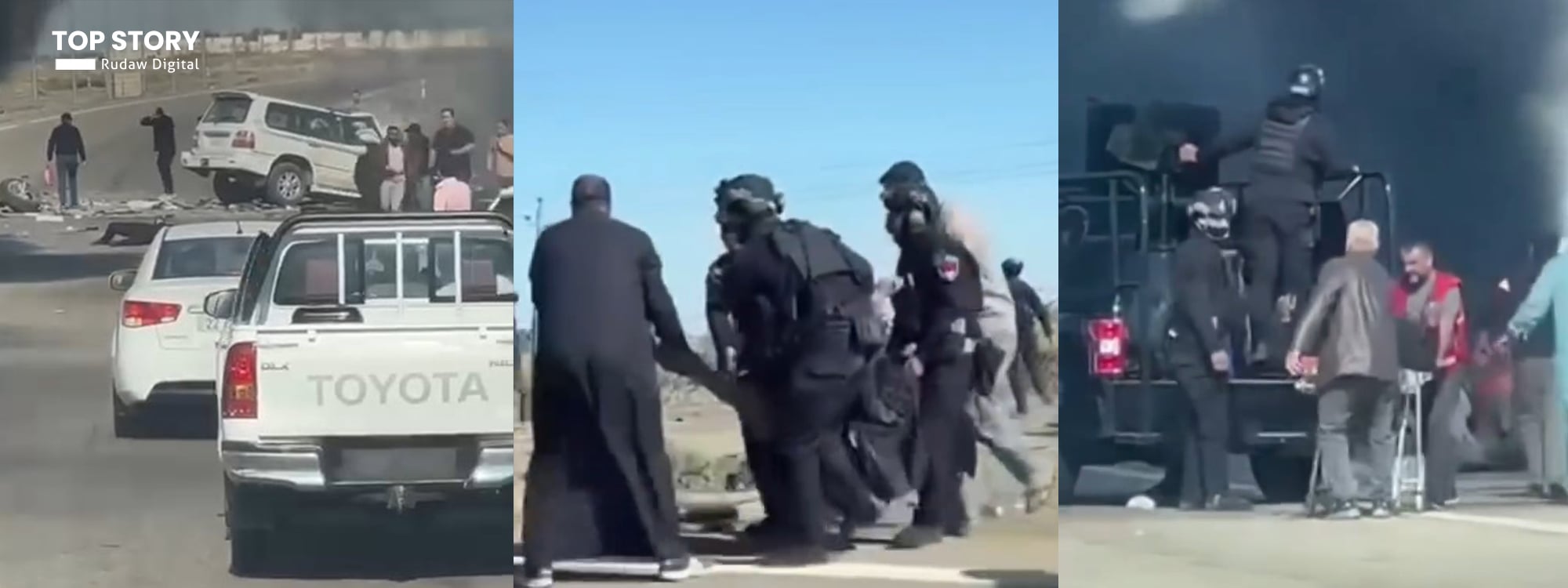 تەندروستیی ئەنبار: لە رووداوێکی هاتووچۆ لە رێگەی فەللوجە 13 کەس گیانیان لەدەستدا