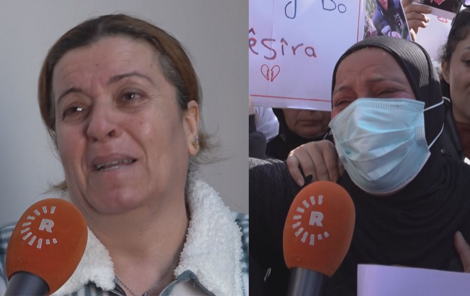 والدتا أسيرين تطالبان بإطلاق سراح الأسرى  