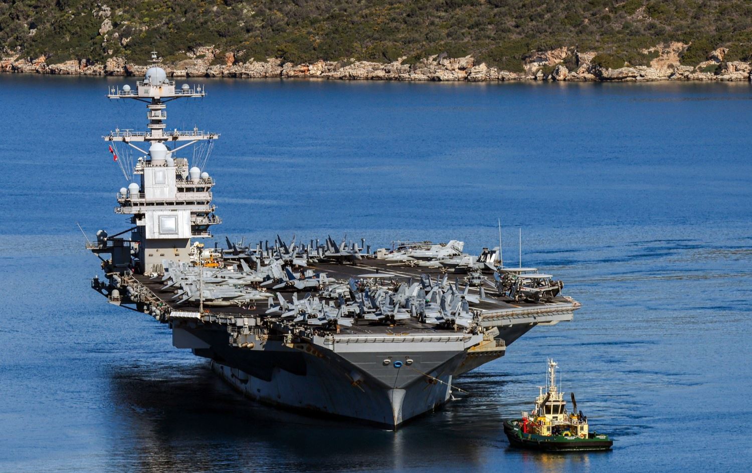 Keştiya Gerald Ford / Wêne: AFP