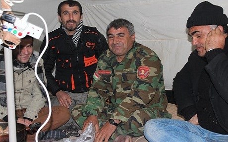 Bi Wêne: Pêşmerge, welatî û rojnamevanan serdana “Kon”ê Rûdawê li ser Çiyayê Şingalê kirin