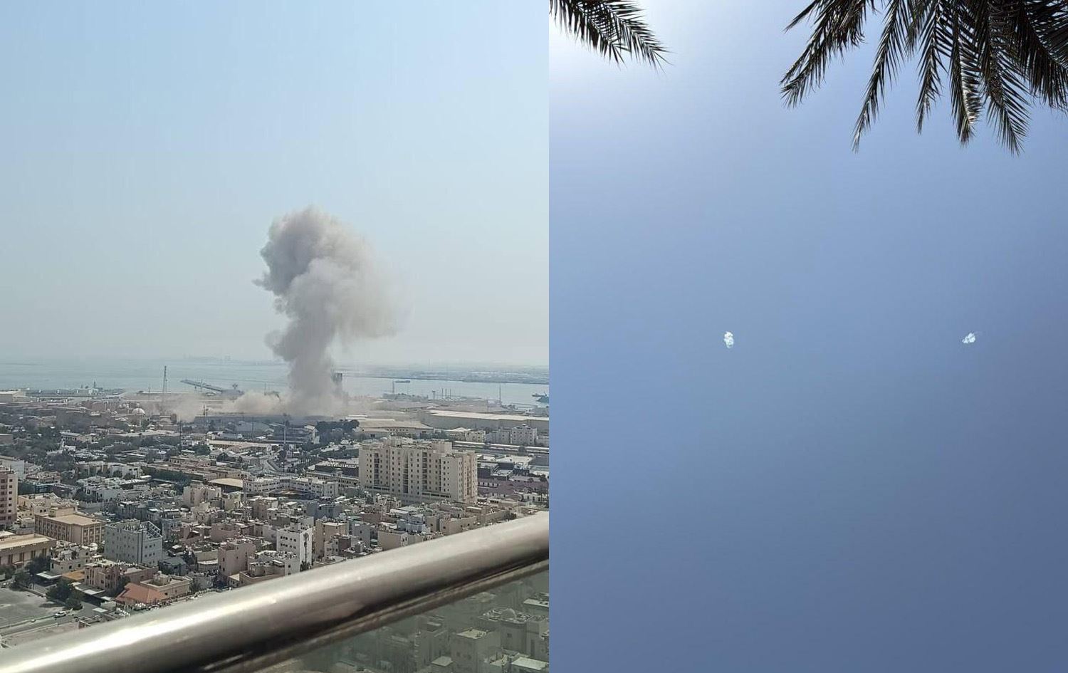 ساتی گەیشتنی مووشەکی ئێران بۆ مەنامەی پایتەختی بەحرێن و ئەبو زەبی ئیمارات