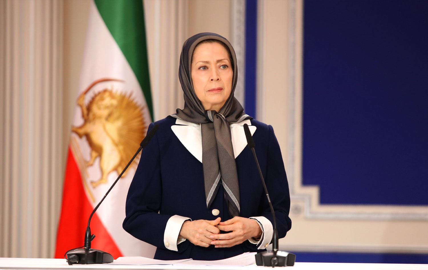 NCRI’nin geçici hükümet kanadı, konseyin seçilmiş başkanı Meryem Recevi