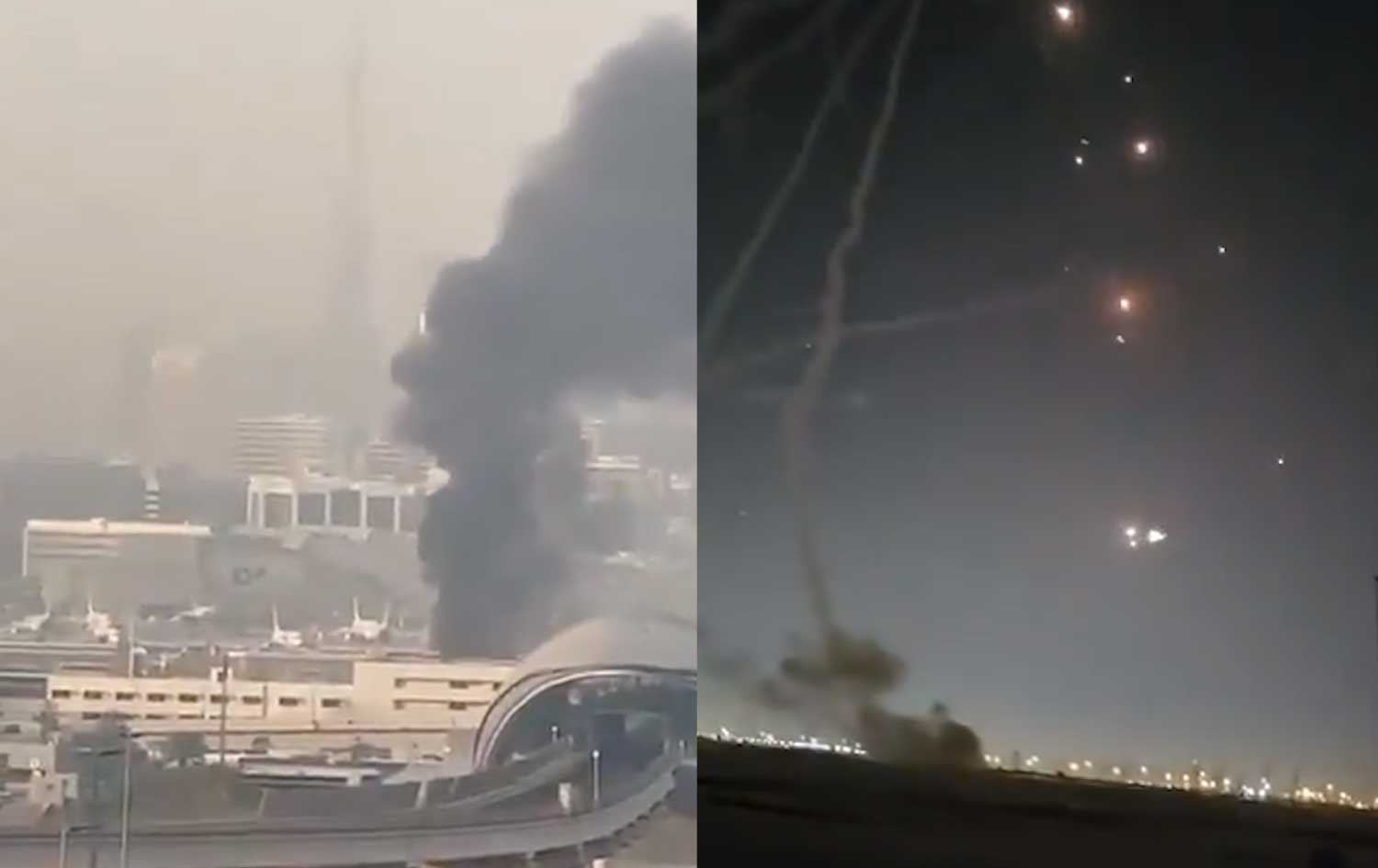 دیمەنی هێرشەکان لە دوبەی