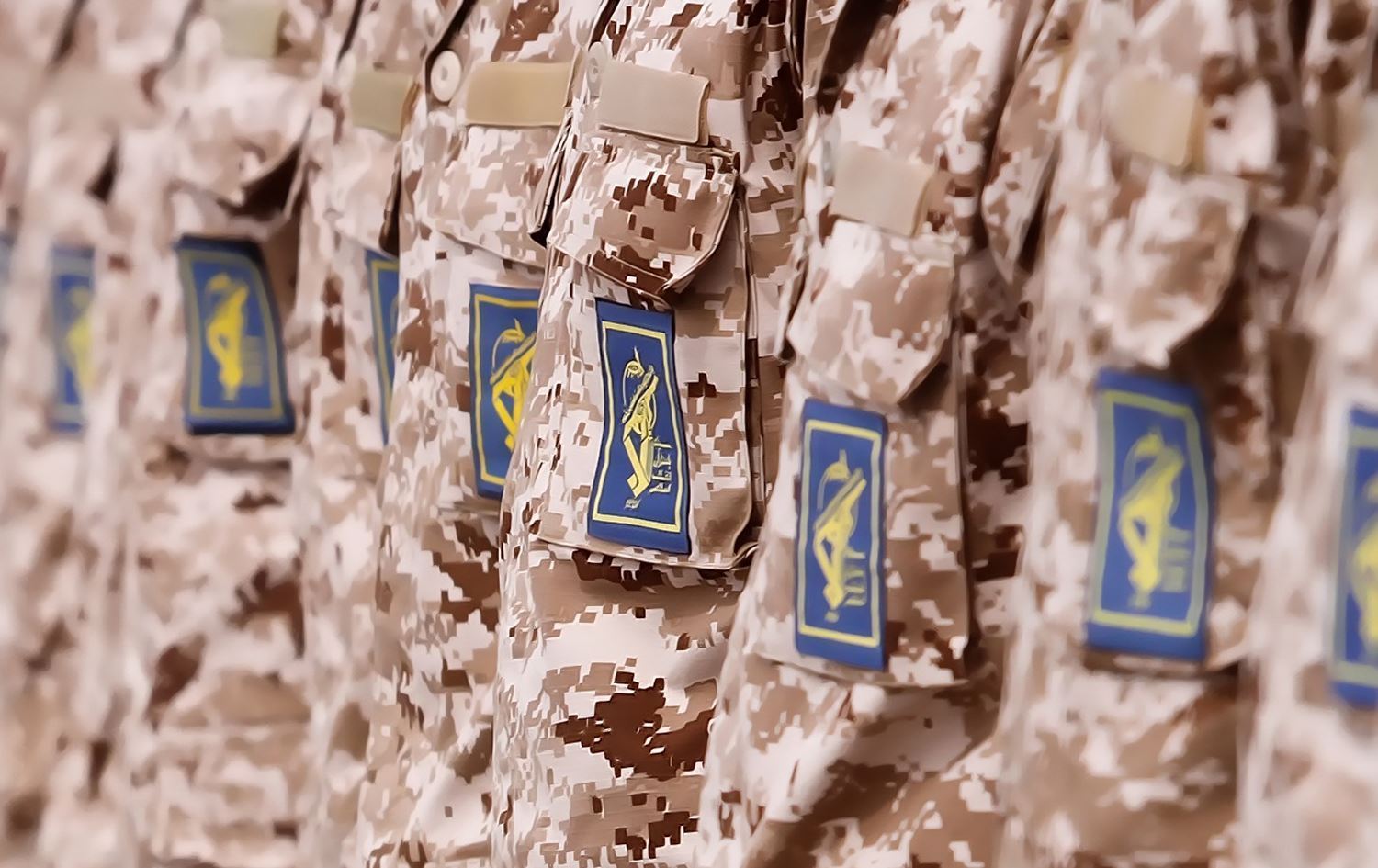 ژمارەیەک چەکداری سوپای پاسداران