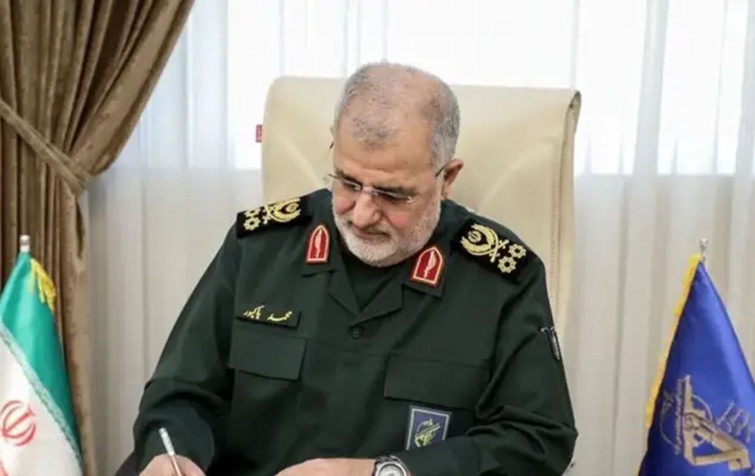 محەممەد پاکپوور، فەرماندەی گشتیی سوپای پاسداران لە تاران