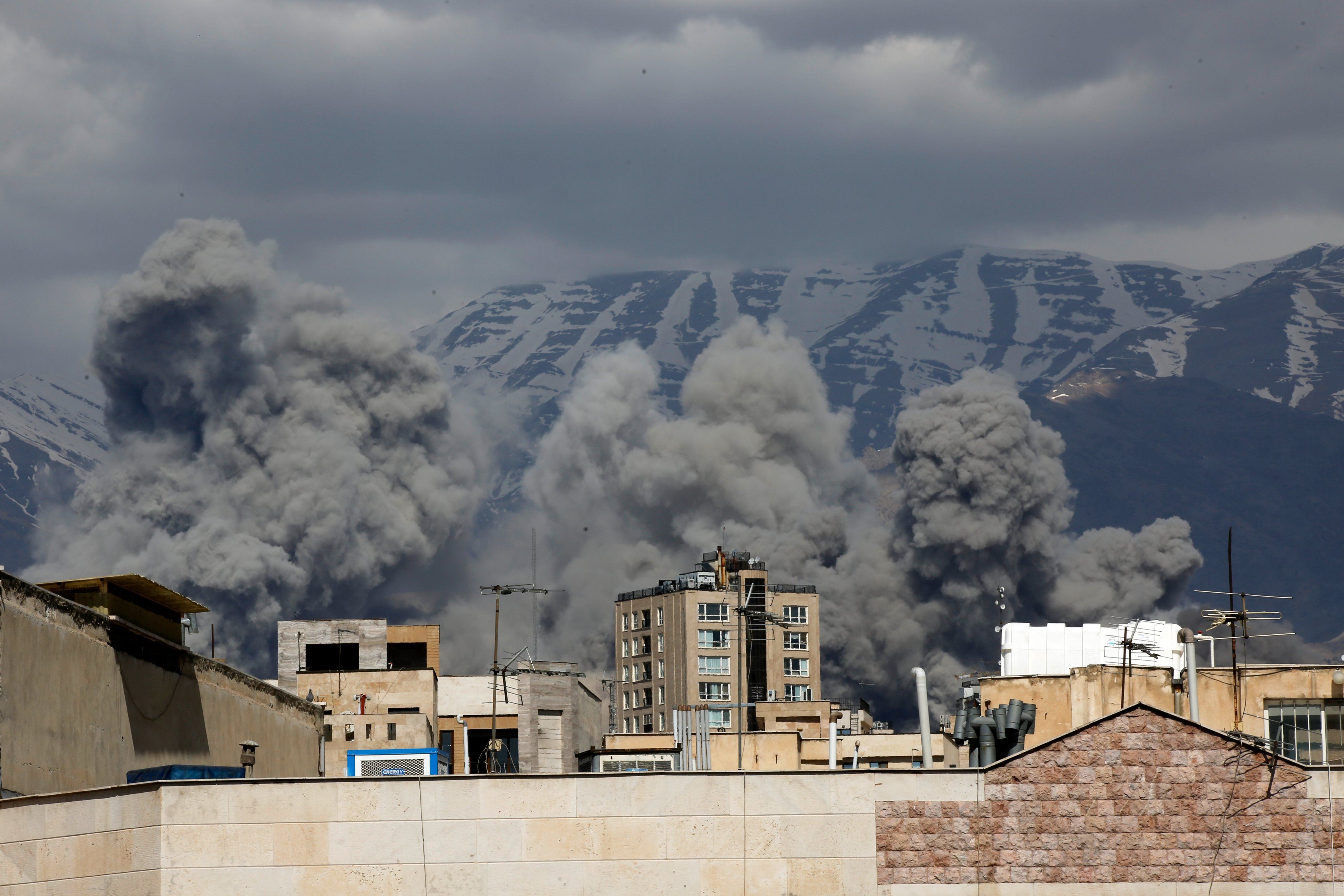 Teqîneke li Tehranê / Wêne: AFP