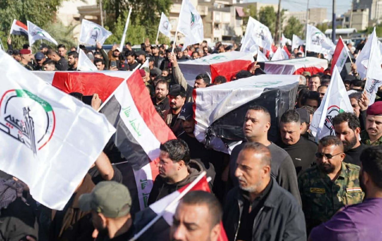 تشييع قتلى الحشد الشعبي