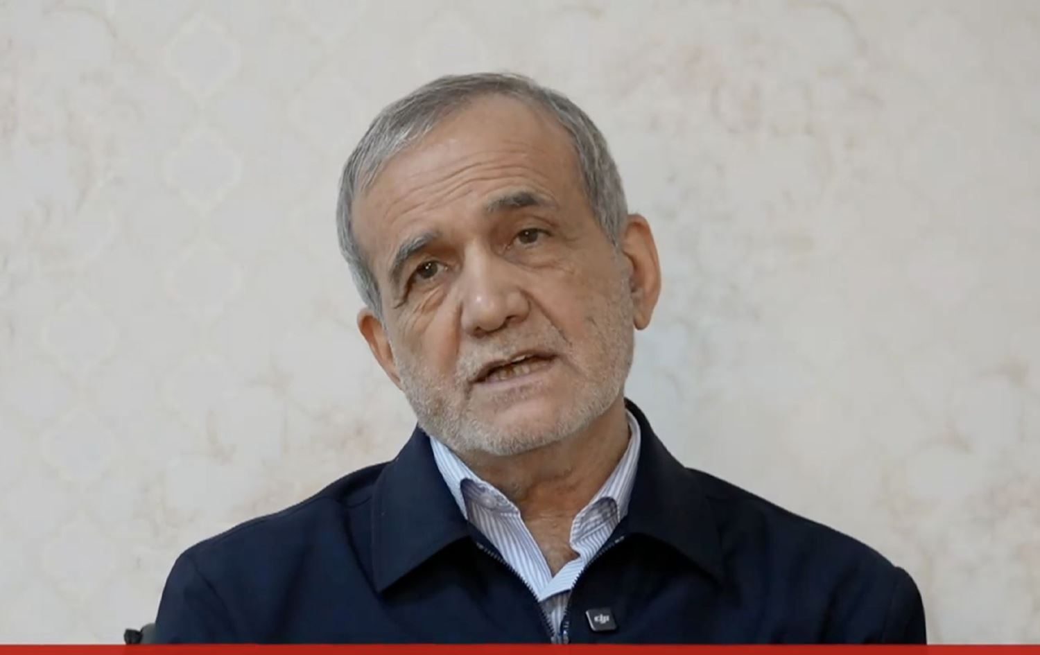 مەسعود پزیشکیان، سەرۆککۆماری ئێران. 