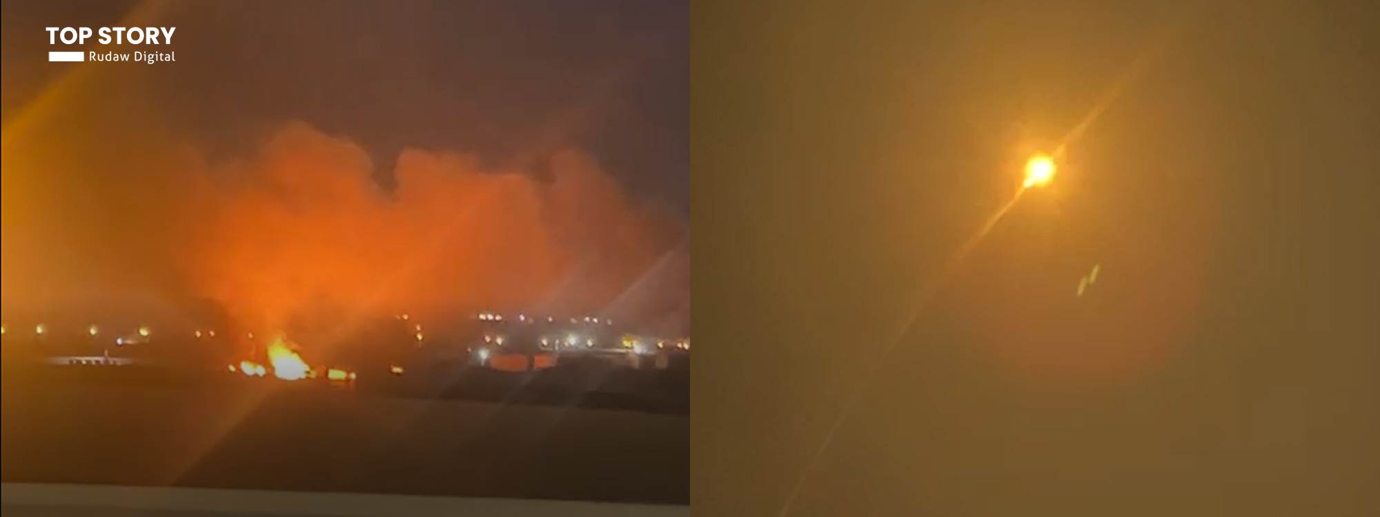 التصدي لطائرات مسيرة في سماء أربيل