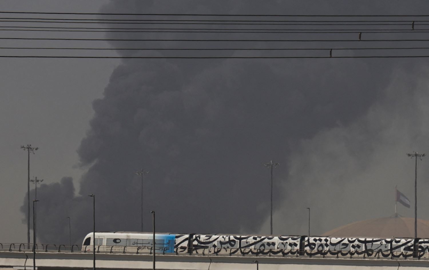 هجوم على دبي - أ ف ب 