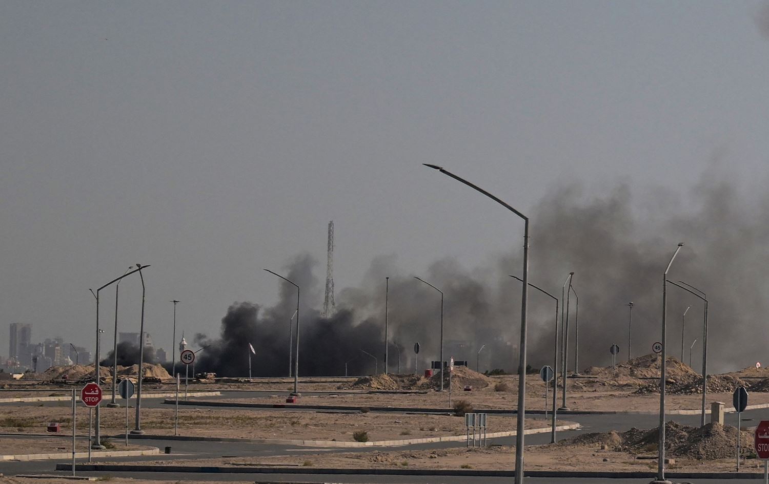 سوپای پاسداران: بنکەی ئاسمانیی ئەمریکامان لە بەحرێن کردە ئامانج