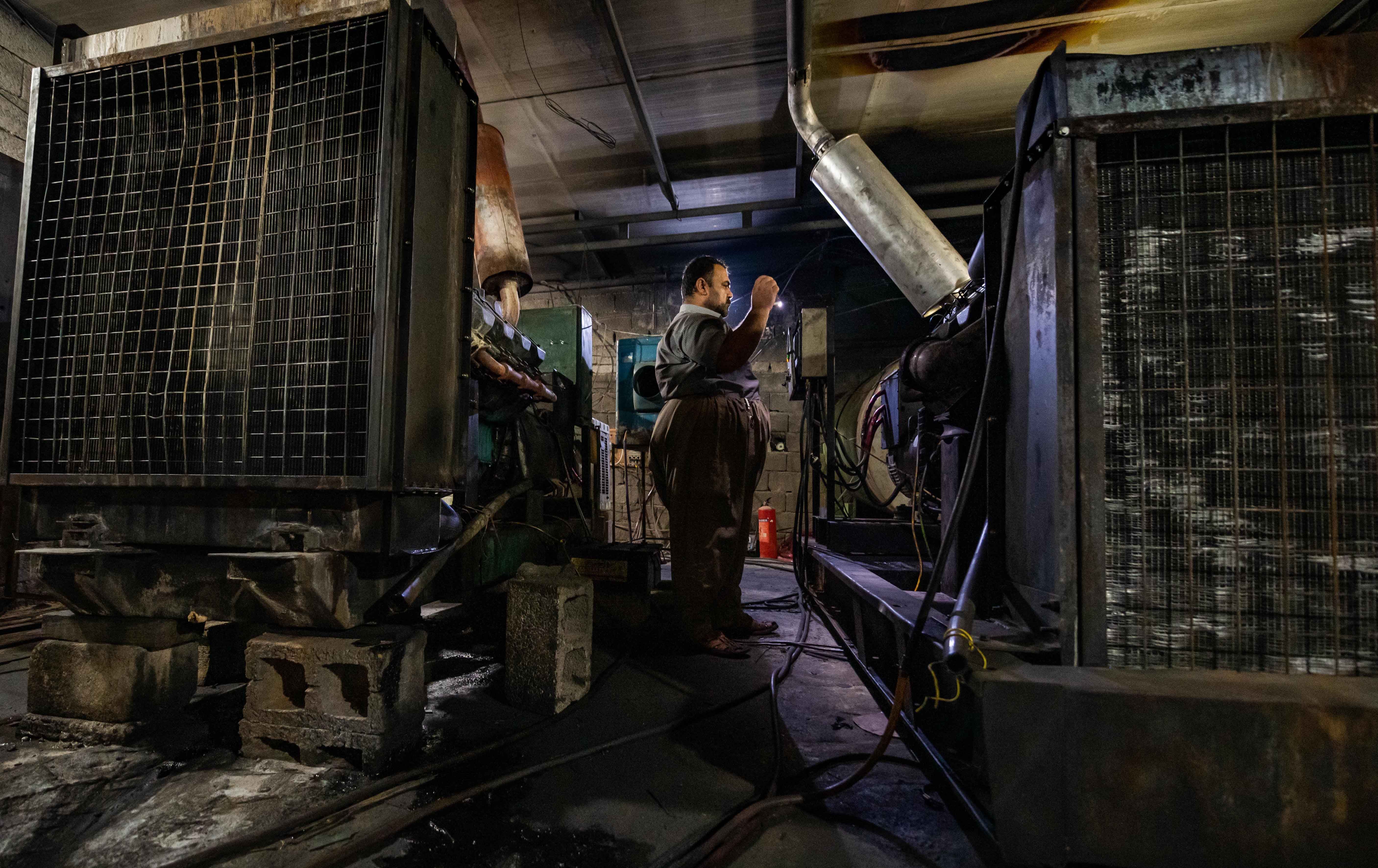 کارپێکەرێکی موەلیدە لە هەولێر. وێنە: بڵند تاهیر - رووداو