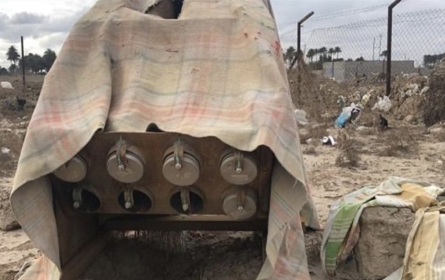 منصة صواريخ في أبو غريب