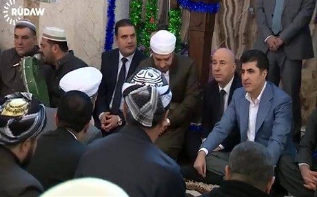 Barzani Mevlid Kandili kutlamasında