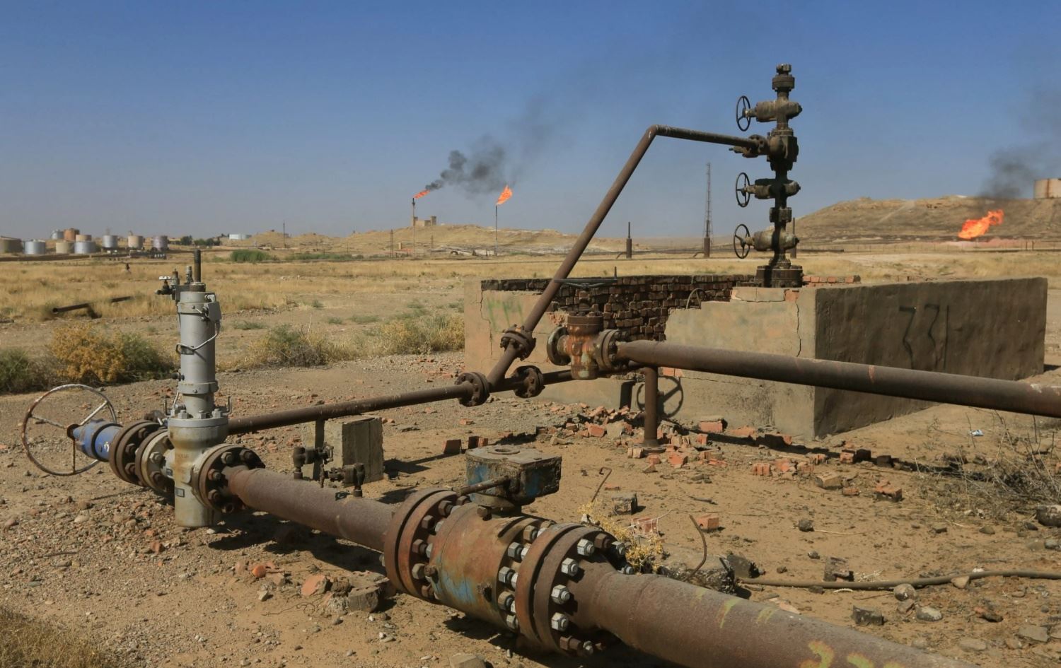 حقل نفطي عراقي