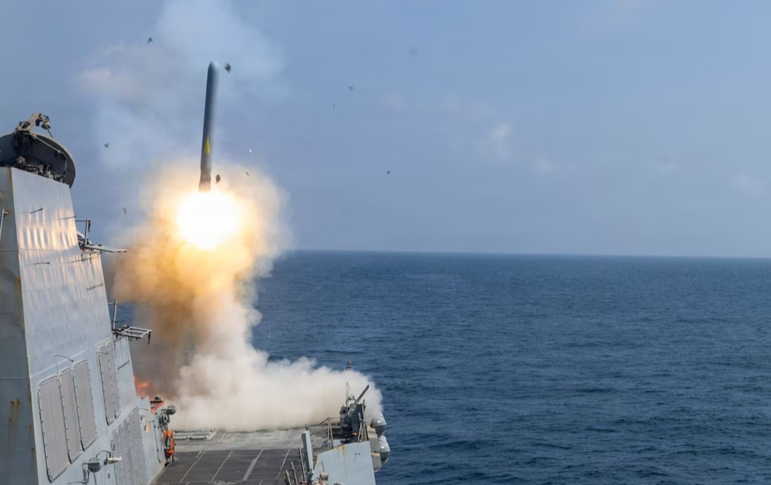 ساتی هێرشی ئەمریکا بۆسەر ئێران. وێنە: وەزارەتی بەرگری ئەمریکا