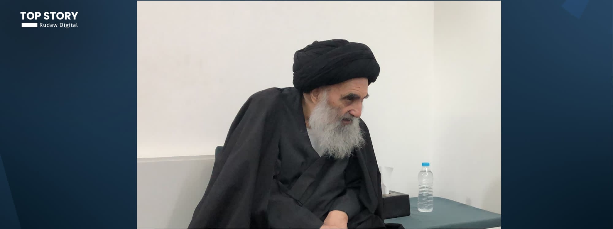 عەلی سیستانی سەرکۆنەی هێرشەکان بۆ سەر ئێران دەکات و هۆشداری لە "پشێویەکی گەورە" دەدات