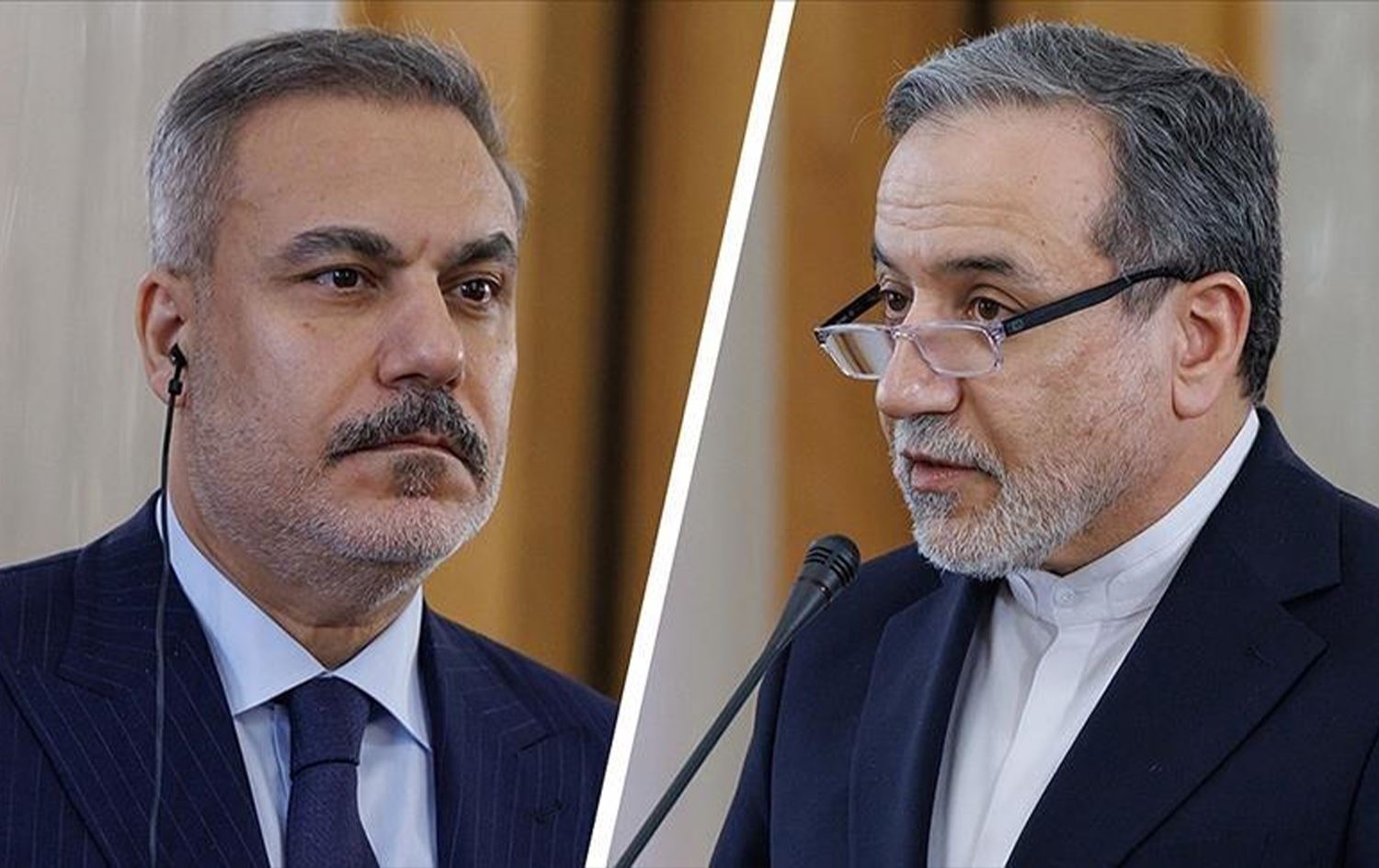 هاكان فيدان وعباس عراقجي