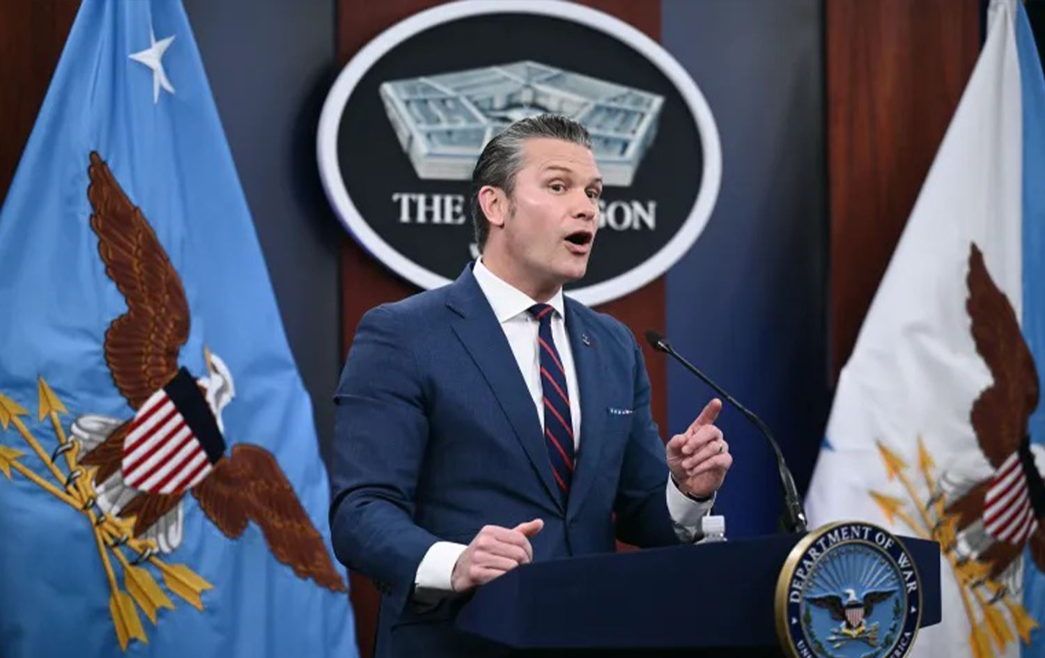 وزير الحرب الأميركي بيت هيغسيث