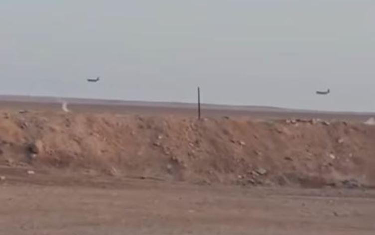 الطيران الأميركي في أجواء صحراء الأنبار