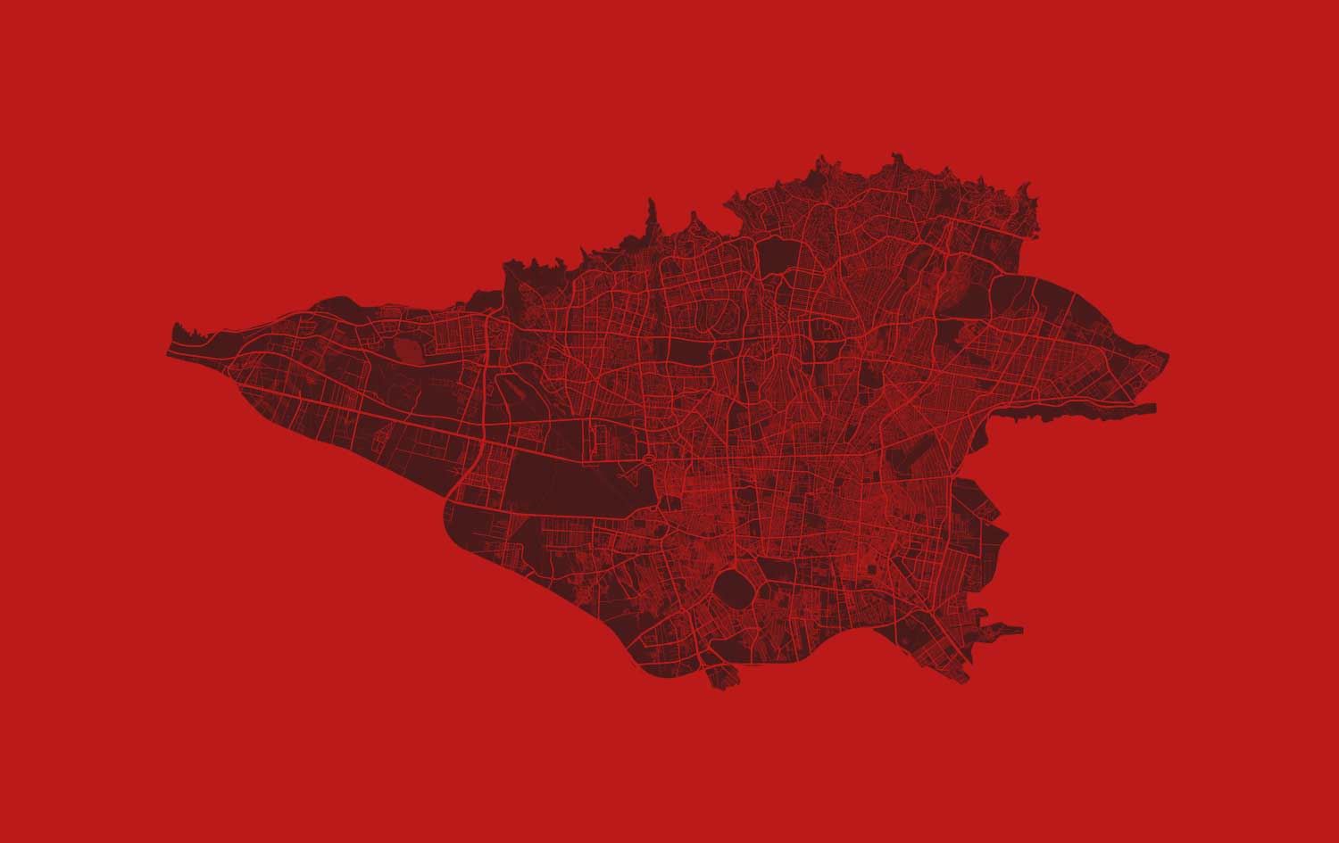 نەخشەی تاران