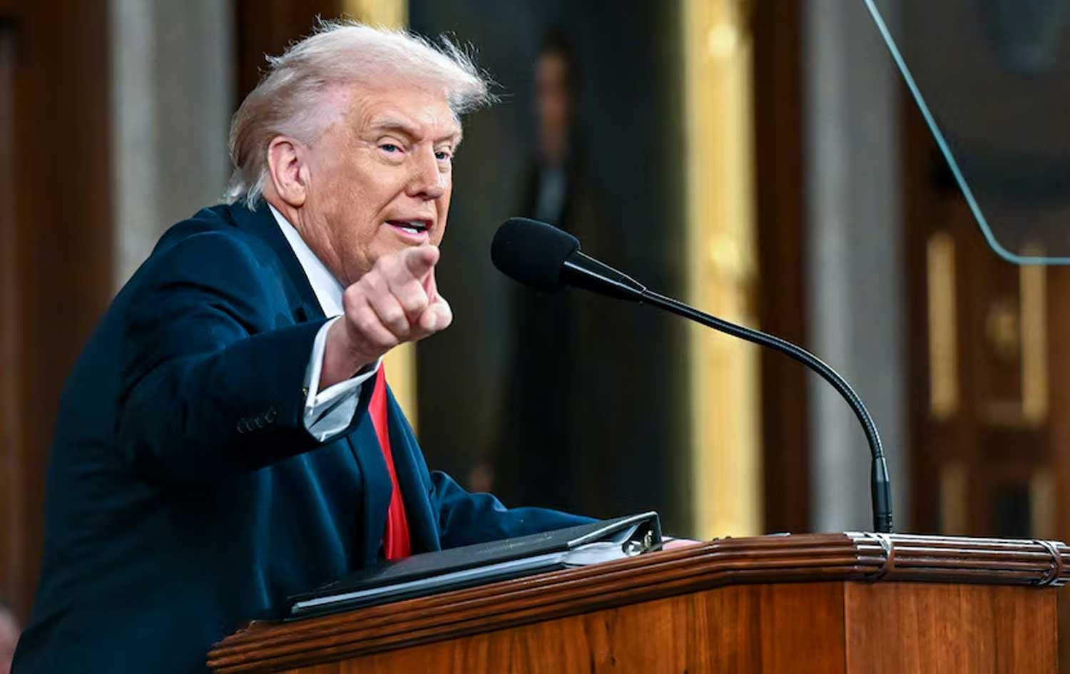 دۆناڵد ترەمپ، سەرۆکی ئەمریکا 