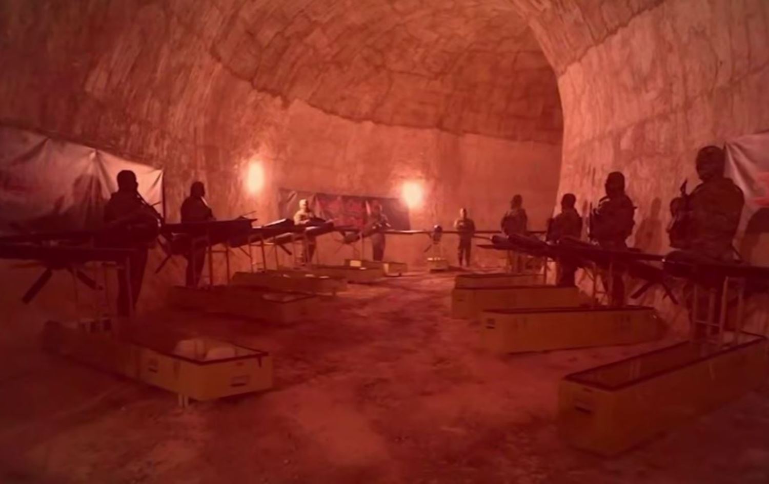 مسيّرات عرضتها "سرايا أولياء الدم"-صورة أرشيفية 