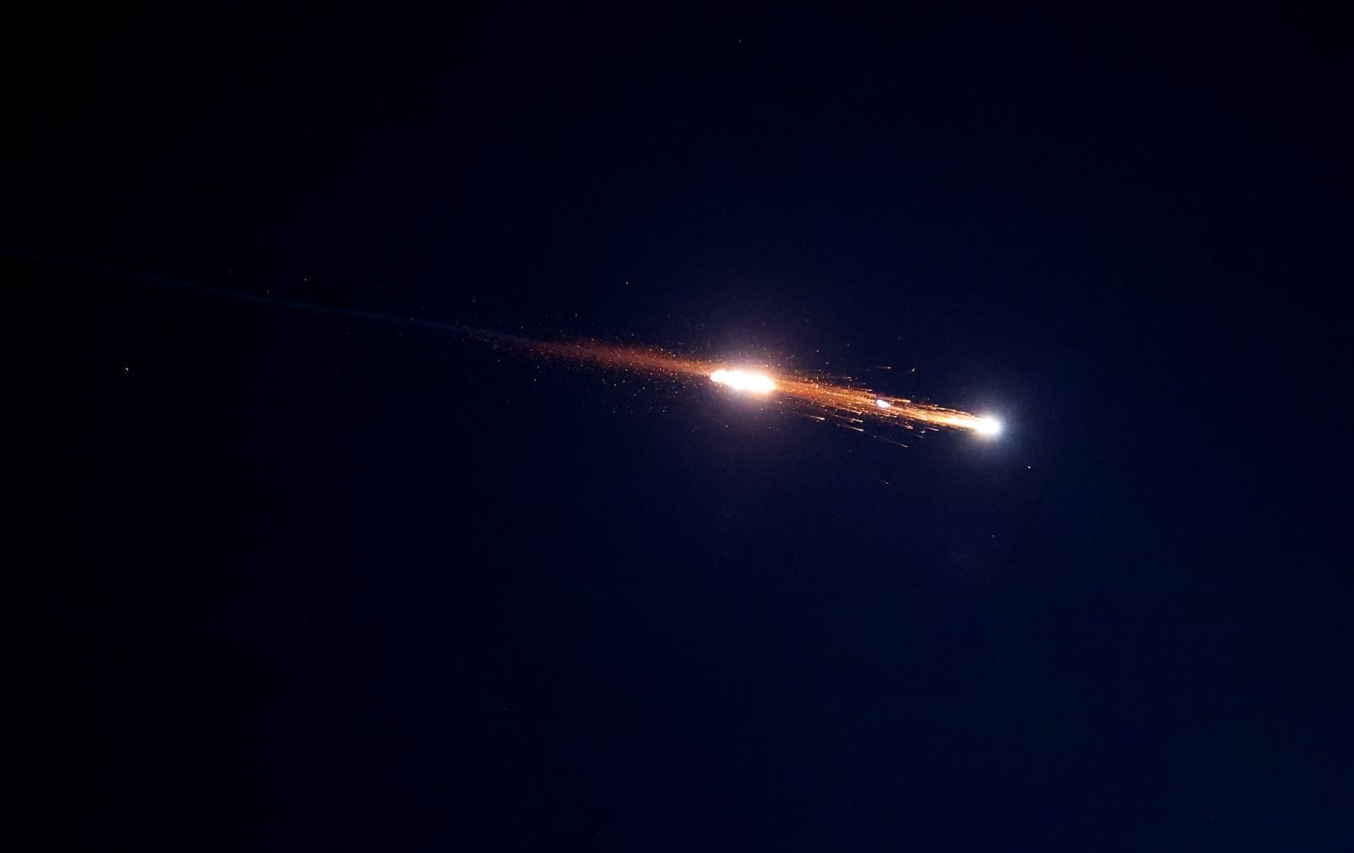 صاروخان إيرانيان في سماء إسرائيل-AFP