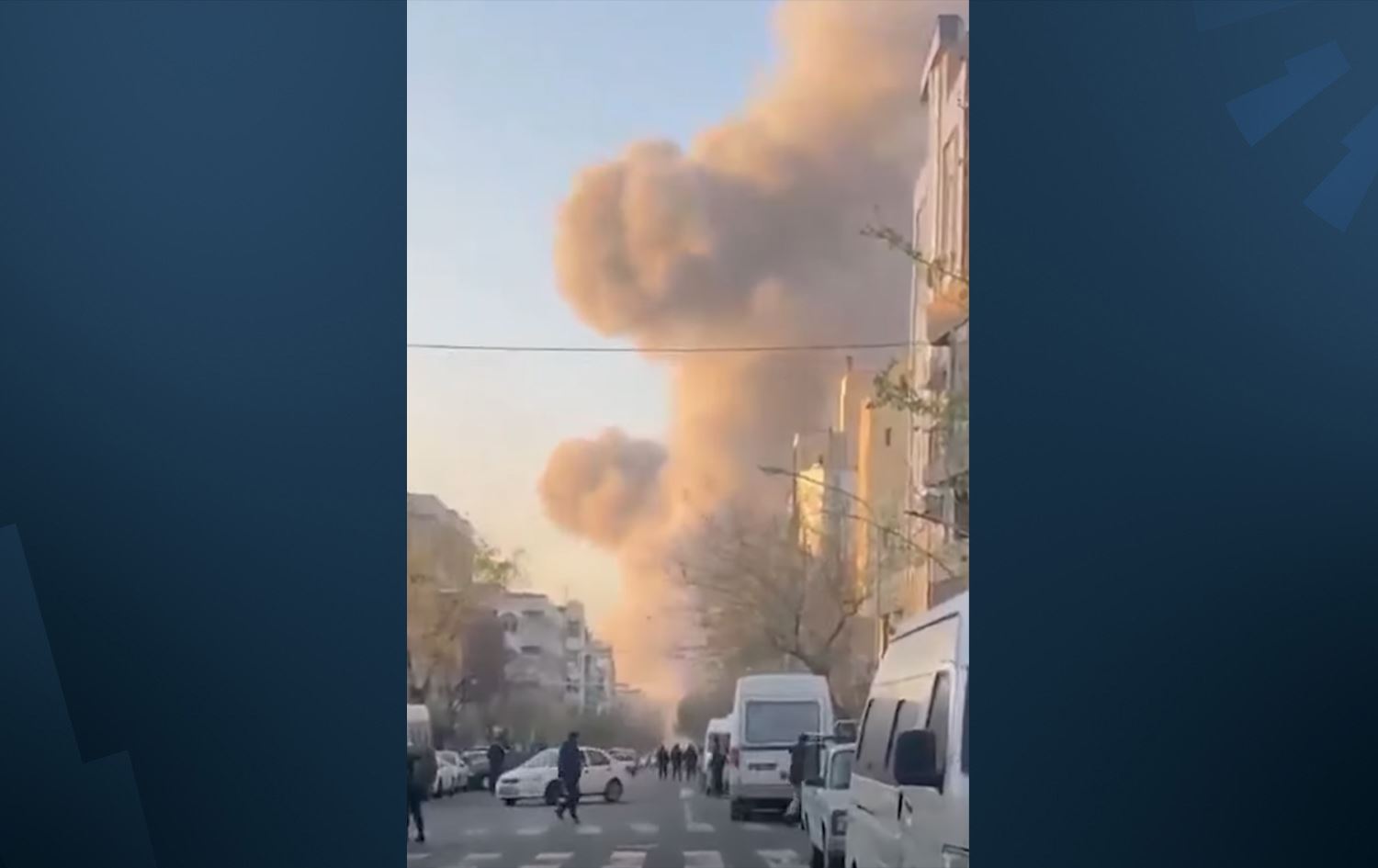 چەندین گەڕەکی تاران بۆردوومان کران