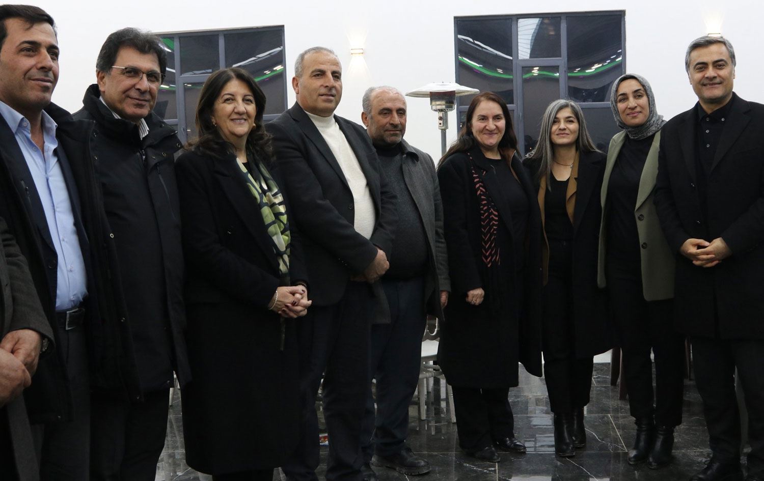 Pervîn Buldan li Qelqeliyê bû/ Wêne: @ozalpbel