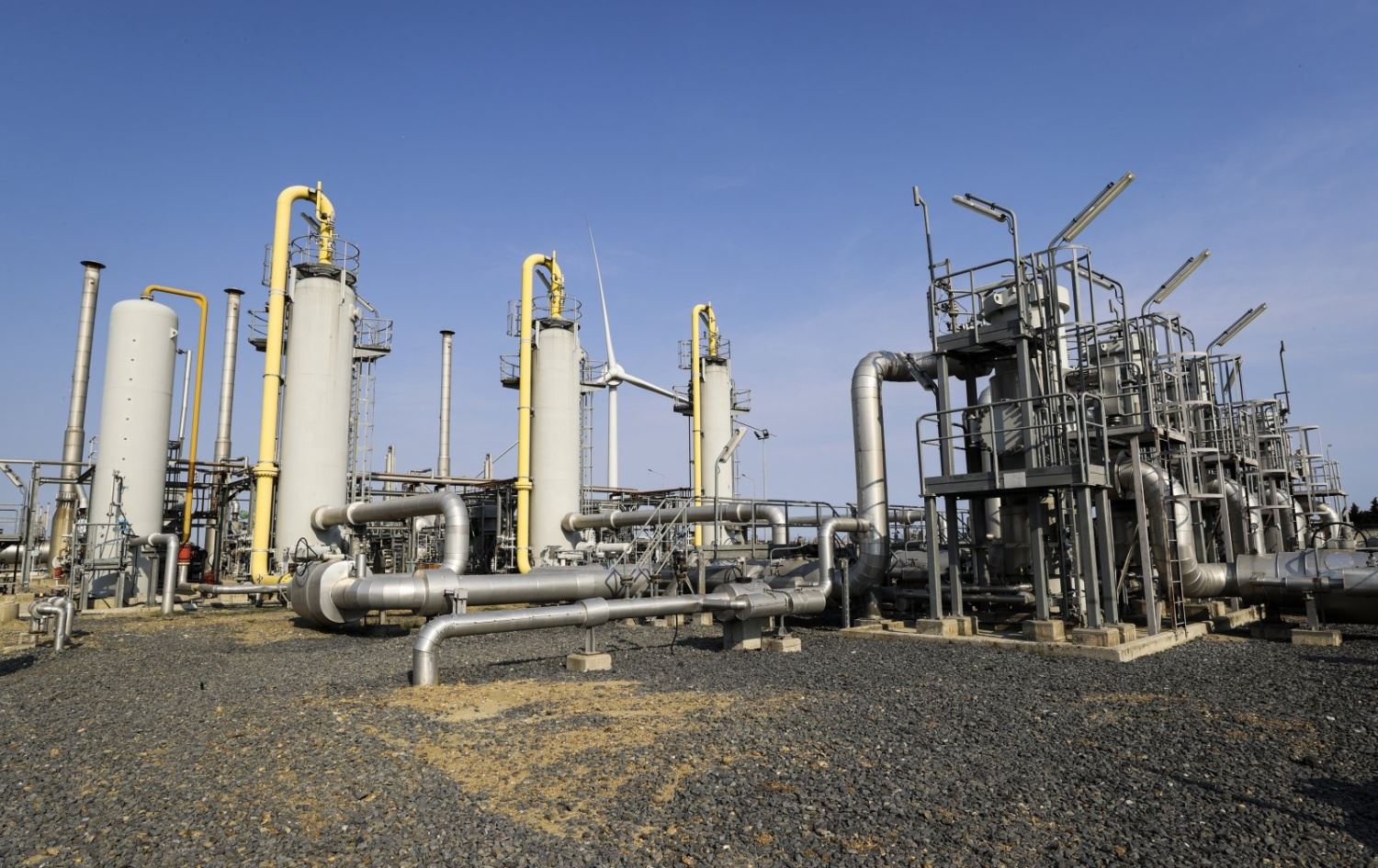 وێستگەیەکی بەرهەمهێنانی گاز لە تورکیا