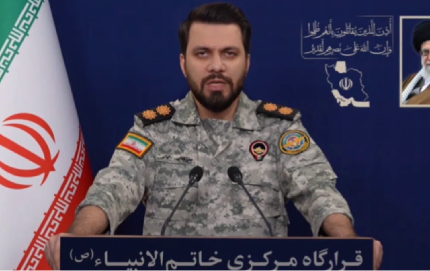  إبراهيم ذو الفقاري، المتحدث باسم مقر "خاتم الأنبياء"