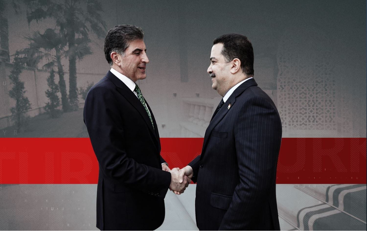 نيجيرفان بارزاني ومحمد شياع السوداني