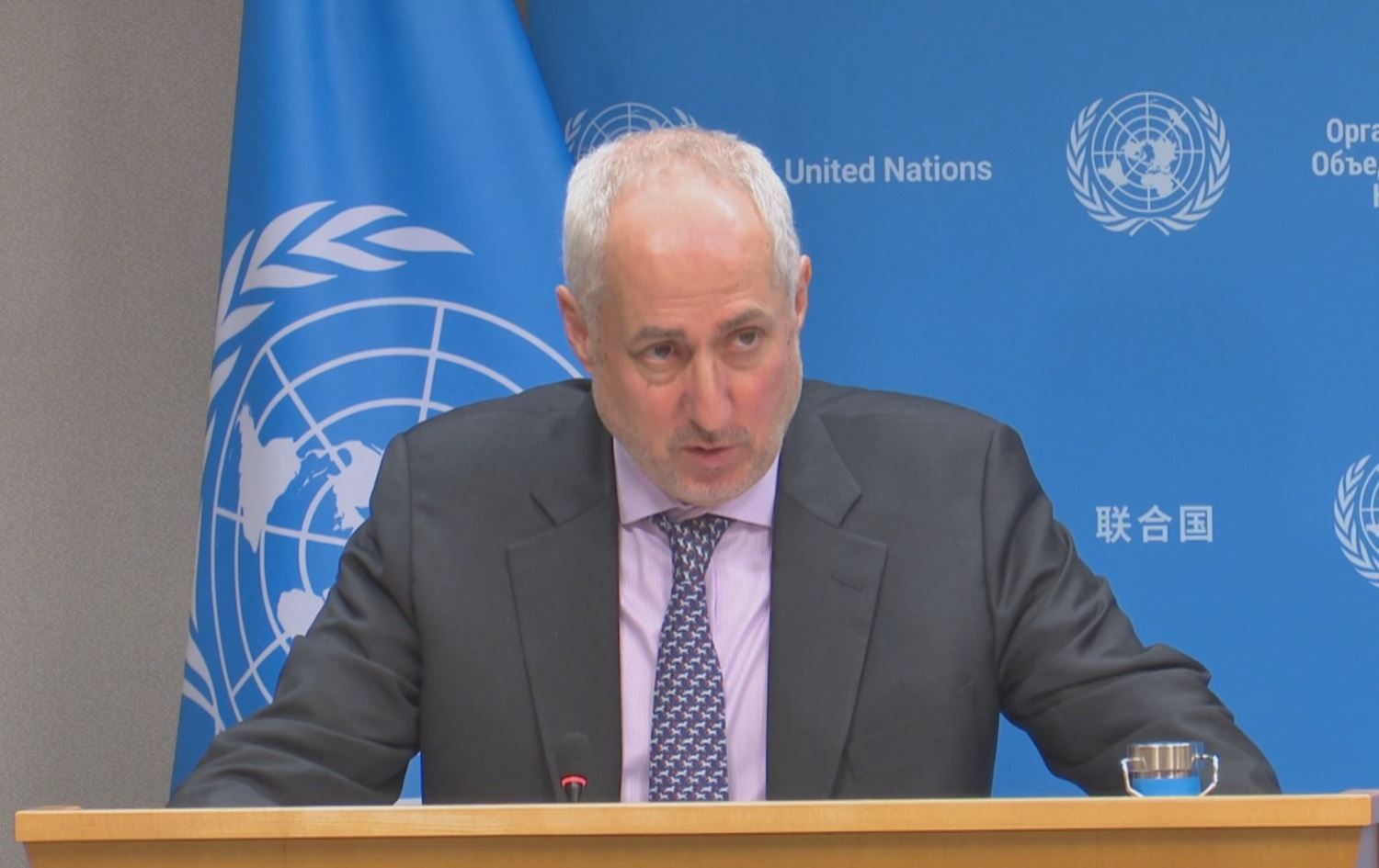 ستيفان دوجاريك، المتحدث باسم الأمين العام للأمم المتحدة
