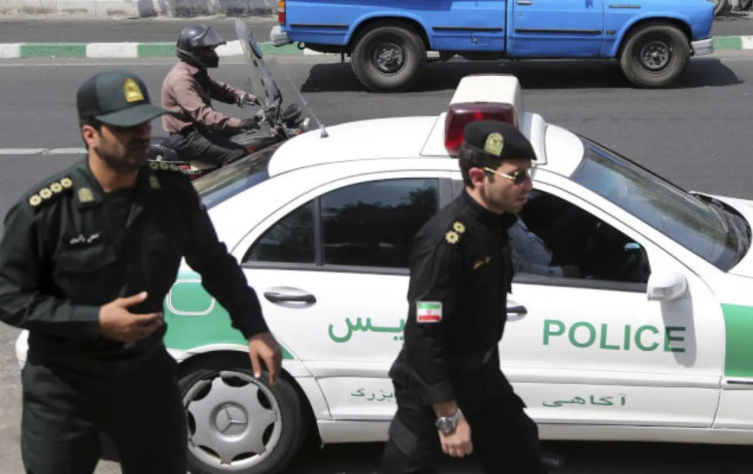 عناصر من الشرطة الايرانية - ارشيف