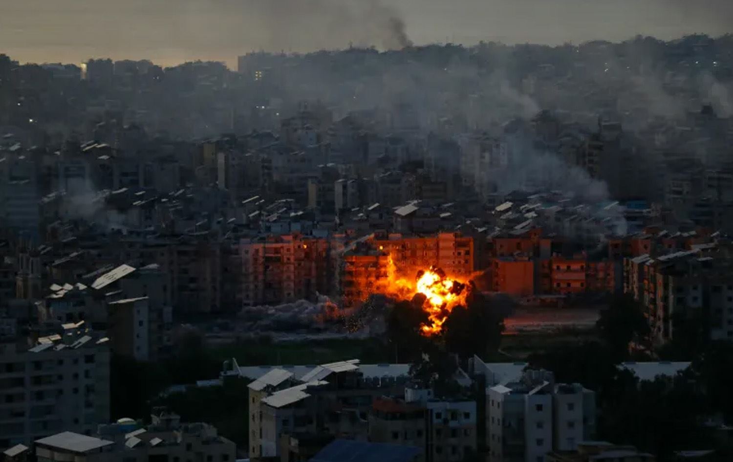 دیمەنی بۆردوومانی ئیسرائیل بۆسەر ناوچەیەکی لوبنان