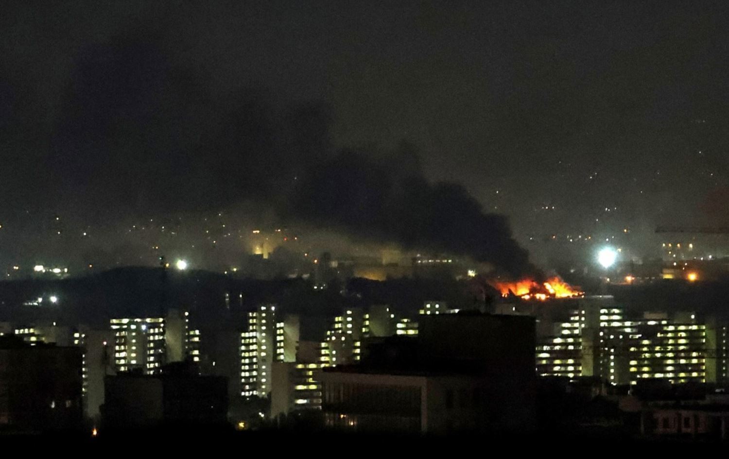 Êrişeke li Tehranê / Wêne: Ji ber dîmenan